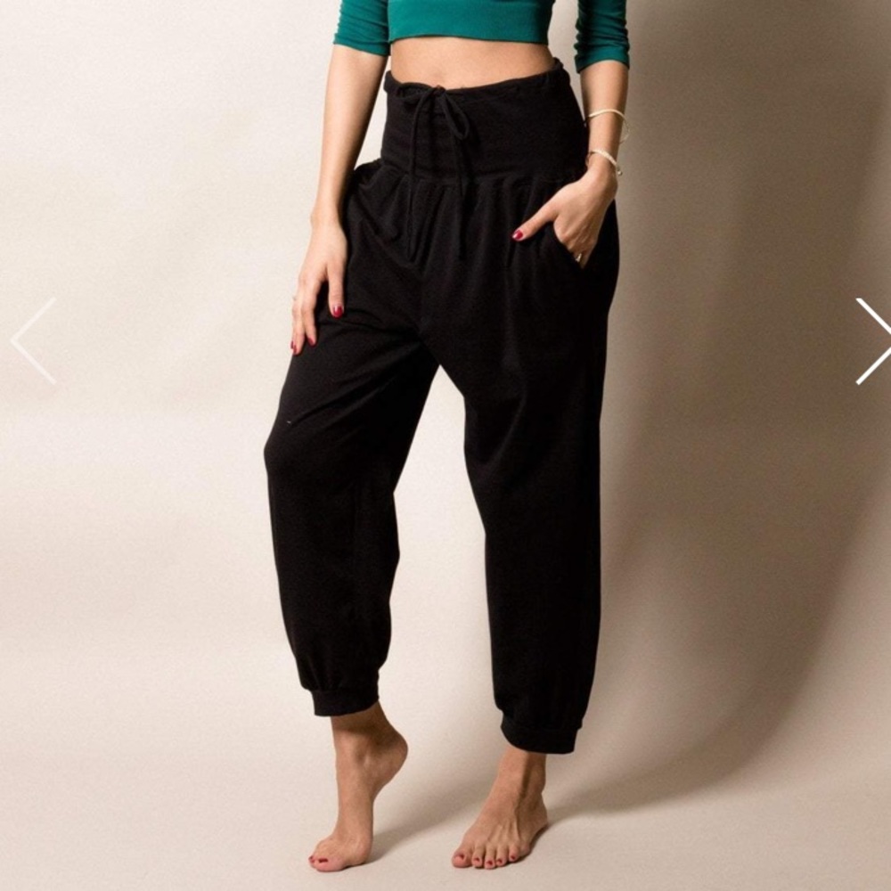 Avery Organic Cotton Pants - Black